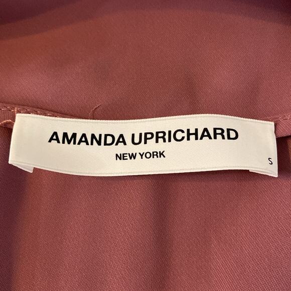 Amanda Uprichard Shift Jacket Dress Dusty Rose Size Small - Picture 4 of 10